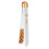 Mini 3D Grid Hair Crimper Portable Electronic Curling Iron White 2