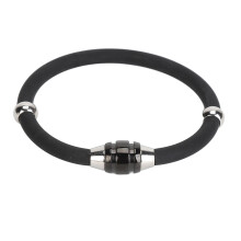 (20cm/7.9in) Anti-static Silicone Wristband 18cm