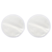2x Brustpads aus Rizinusöl Wasserdicht Waschbar Wiederverwendbar