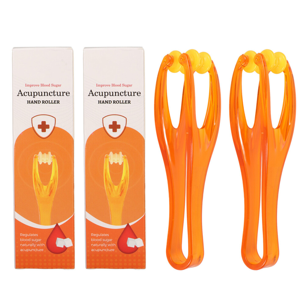 2pcs Finger Roller Acupressure Massager for Hand Soreness Relief