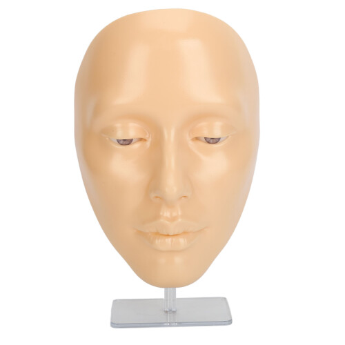 (White) 5D Silicone Make-up Oefenbord Ogen Beginner + 20ml Oil 2