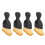 4PCS Body Makeup Brush Curved Soft Bristles Self Tanner 3