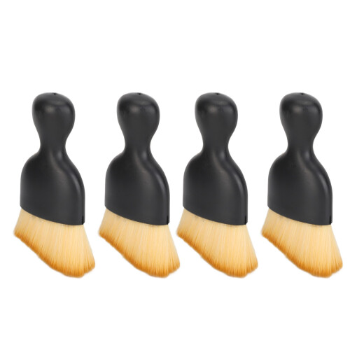 4PCS Body Makeup Brush Curved Soft Bristles Self Tanner 2