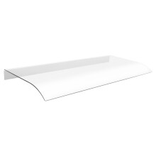40x80cm Awning Canopy for Front Door/Porch,Rain Shelter Thicken Clear