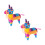 2Pcs Mexikansk Piñata Leksak Godisfylld För Cinco De Mayo 7