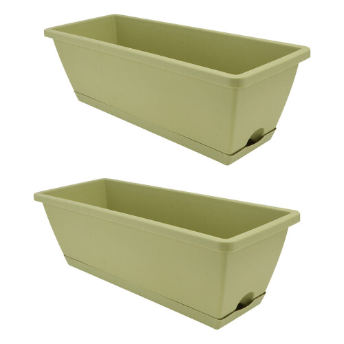 2St Hushålls Blomkruka I Resin För Grönsaker Och Planteringar 1