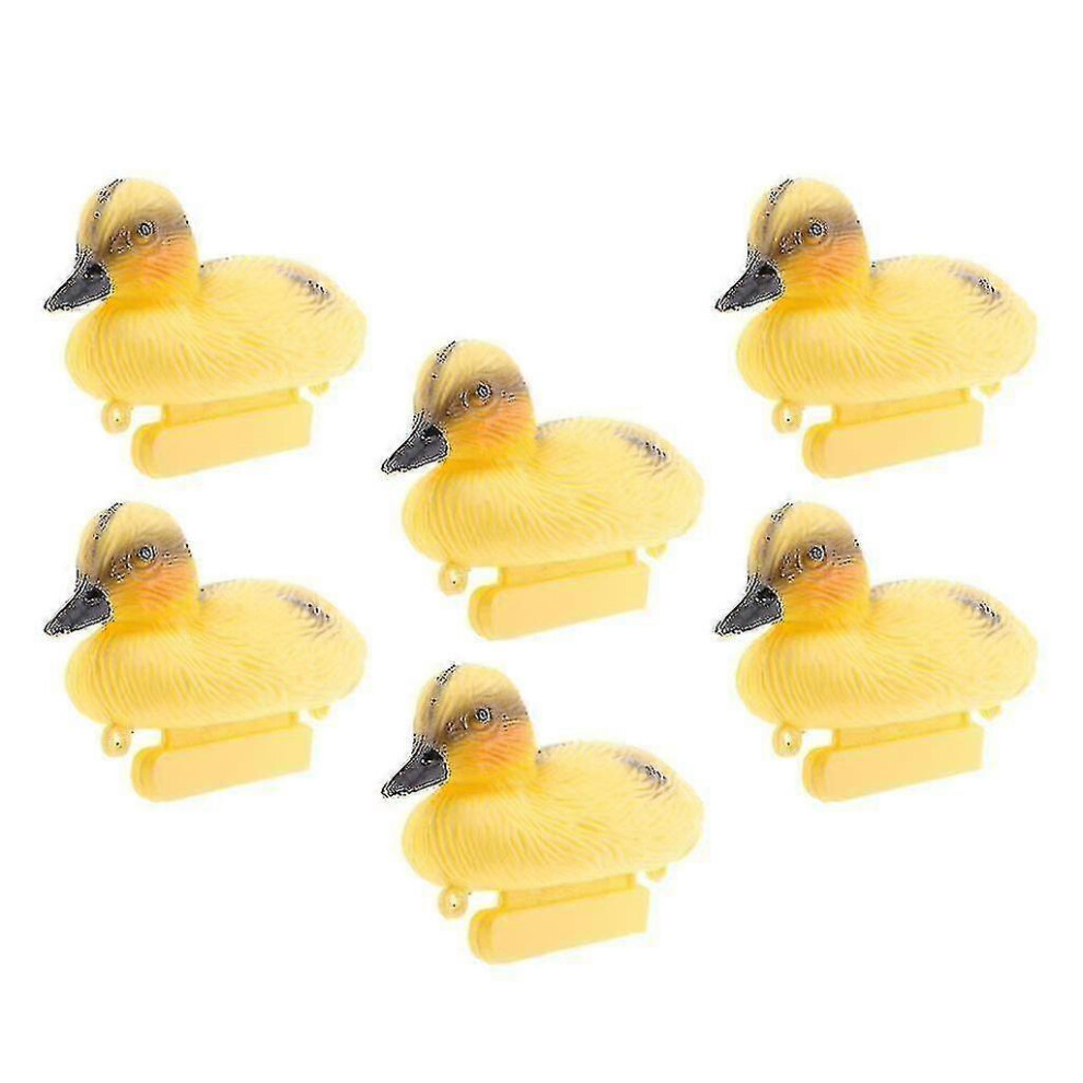 Kikidex (As Show, One Size) 6X Life Size Floating Ducks Mallard Hunting Decoy Pond Rivers Decor