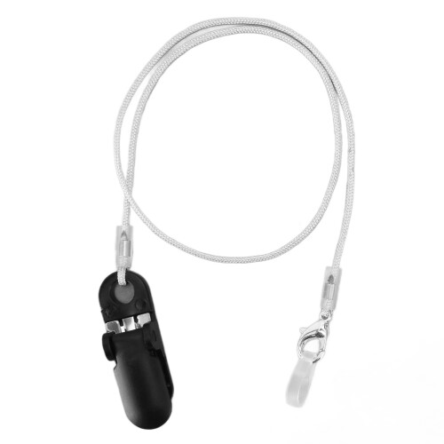 (Monaural) 2x Hörgerät Clip Halterung Lanyard gegen Verlust