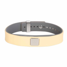 (Khaki) Braccialetto Silicone Antistatico Ioni Negativi Cachi