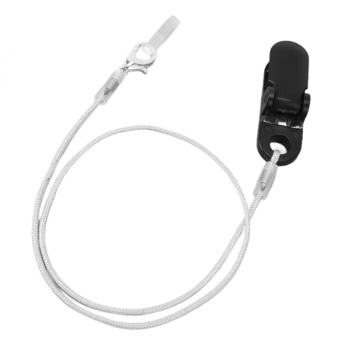 (Monaural) 2x Hörgerät Clip Halterung Lanyard gegen Verlust 2