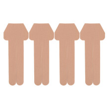 (Skin Color) 4x Kinesio-Tape atmungsaktiv Sportband Hautfarbe