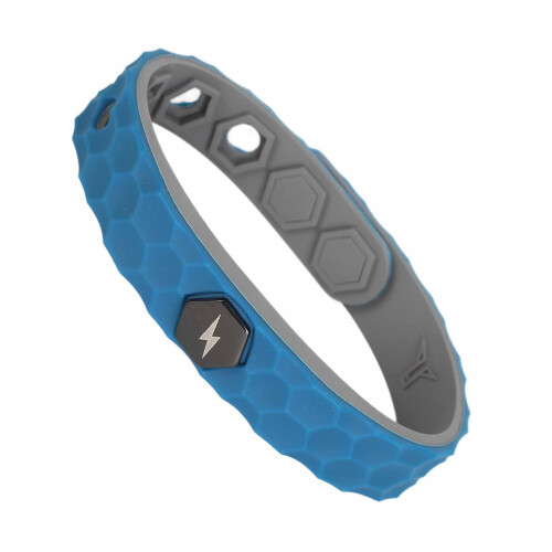(Blue) Waterproof lightweight anion antistatic wristband blue 2