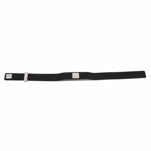 (Black) Anti-fatigue anti-static silicone wristband khaki 1