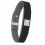 (Black) Anti-fatigue anti-static silicone wristband khaki 5