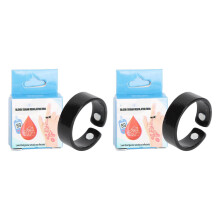 2x Akupressur-Ring zur Blutzuckerregulierung Verstellbar