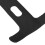 (Black) 4pcs Waterproof Breathable Elbow Support Tape Black 4