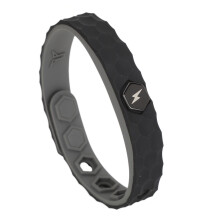 (Black) Negative-Ionen-Armband aus wasserfestem Silikon