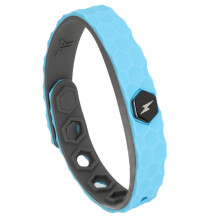 (Sky Blue) Negative-Ionen-Armband aus wasserfestem Silikon