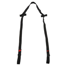 Black Leg Lifting Strap Mobility Tool for Elderly Stroke