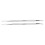 2pcs Cuticle Pusher Double Ended Stainless Steel Nail Tool 2