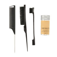 Haarwachs-Stick 3STK Styling-Kamm Set Frizz-Free