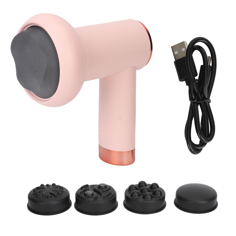 Handheld Cordless Cellulite Massager Rechargeable Body Shaper Pink