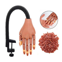 Buigbare nepvinger voor nagelkunst-oefeningen, realistisch model