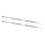2pcs Cuticle Pusher Double Ended Stainless Steel Nail Tool 4