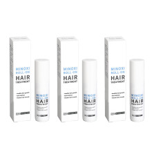 3x 18ml Roll-On Haaröl fördert Wachstum repariert Haarkranz
