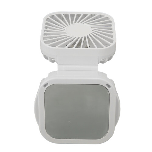 Mini-Akku-Handventilator Einstellbar Mit Spiegel 1