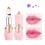 Temperatur-sensitive transparente getrocknete Blumen Lippenbalsam 3