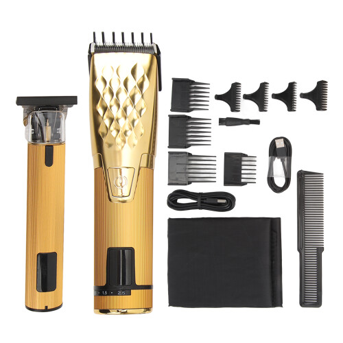 Haarschneider-Set mit LCD-Bildschirm