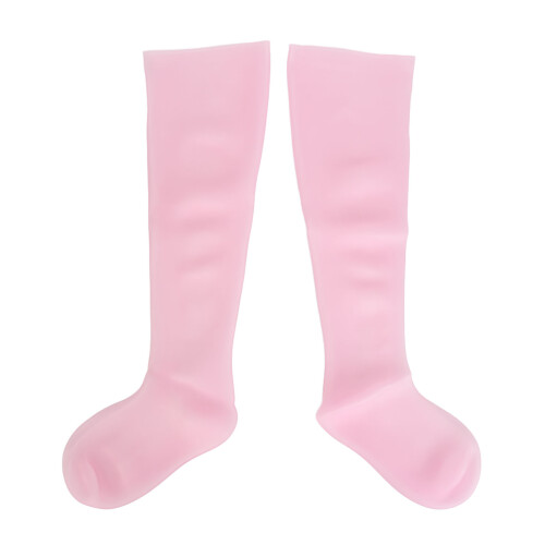 Long Moisturizing Exfoliating Silicone Socks