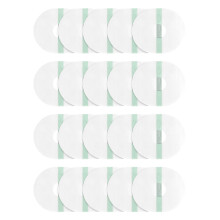 20x Oval Sensor Tape rutschfest vorgefertigt transparent grün