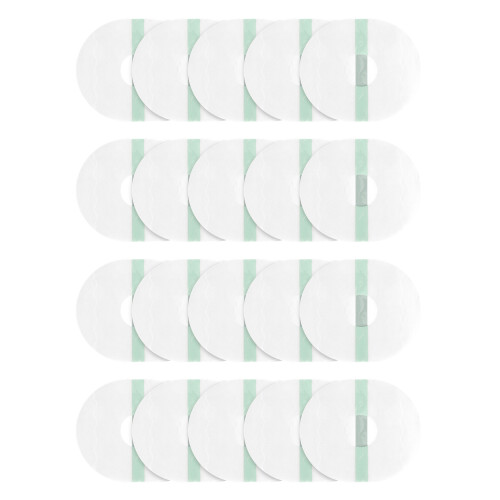 20st Oval Sensor Tape Anti-Slip Green Stripe