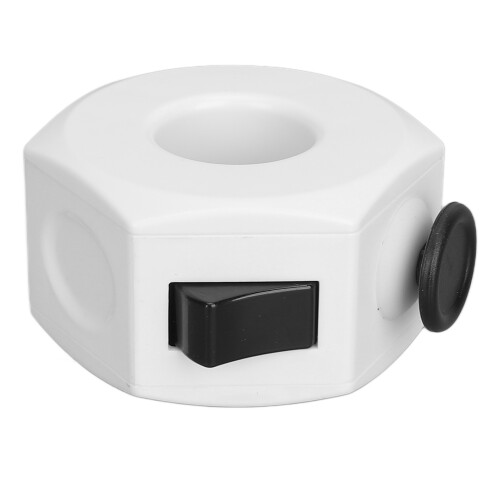 (White) Rotating Decompression Ring 360 Degree Finger Roller White 1