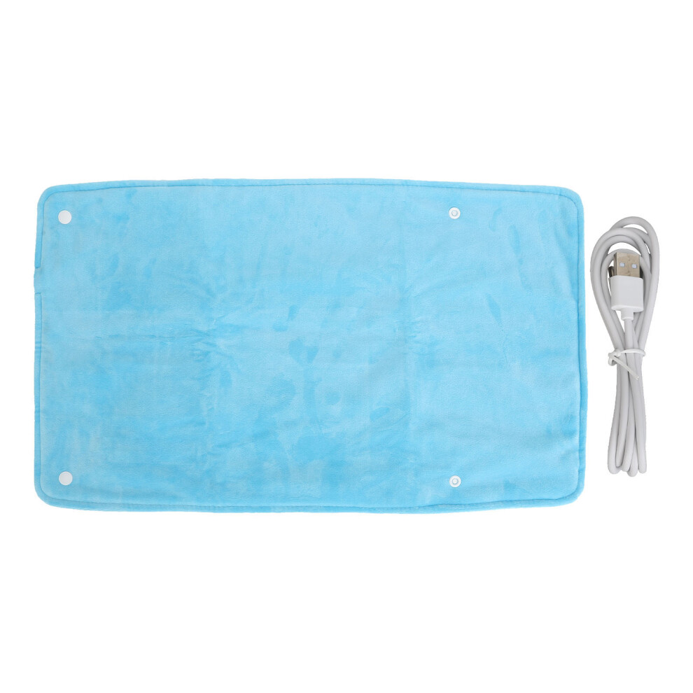 Blue (Blue) Electric Heating Pad Usb Uniform Warmth Hand Warmer