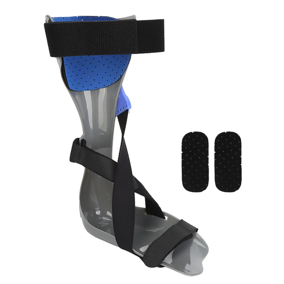 (Right Foot) Foot Drop Brace Elastic Ankle Foot Orthosis Support for Left Foot
