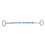 Blue Back Massager Roller Detachable Ball Shoulder Neck Stretch Tool 3