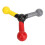 Driehoekig Balans Spel Rood Blauw Geel 3