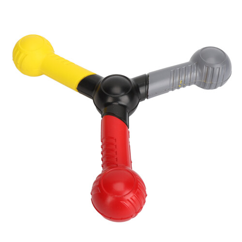 Driehoekig Balans Spel Rood Blauw Geel 2