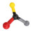 Driehoekig Balans Spel Rood Blauw Geel 2
