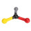 Driehoekig Balans Spel Rood Blauw Geel 4