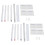 8pcs Skin Marker Pen Microblading Tattoo Stencil 2pcs Erasing Pen 3
