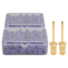 2x Schleifbänder für Nageldriller 240er Körnung