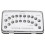 20Pcs Dental Roth Bracket 0.022inch Metal Dust Proof 5