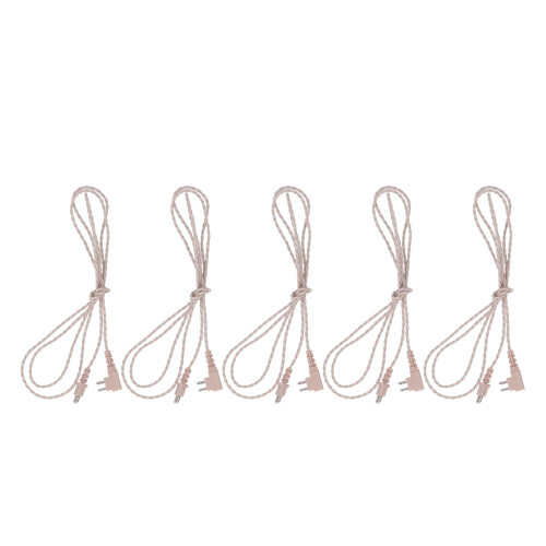 5x Dual Core Mono Audio Cable for Siemens