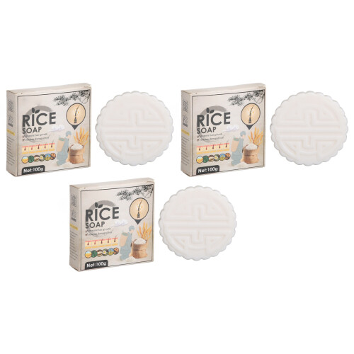 3x Rice Shampoo Bar for Hair Growth