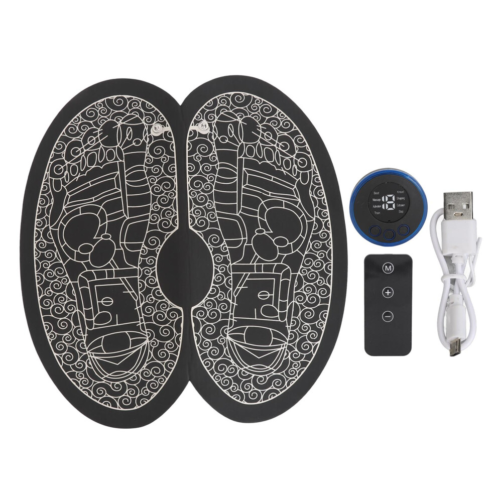 Adjustable USB Rechargeable Foot Massager Mat for Home