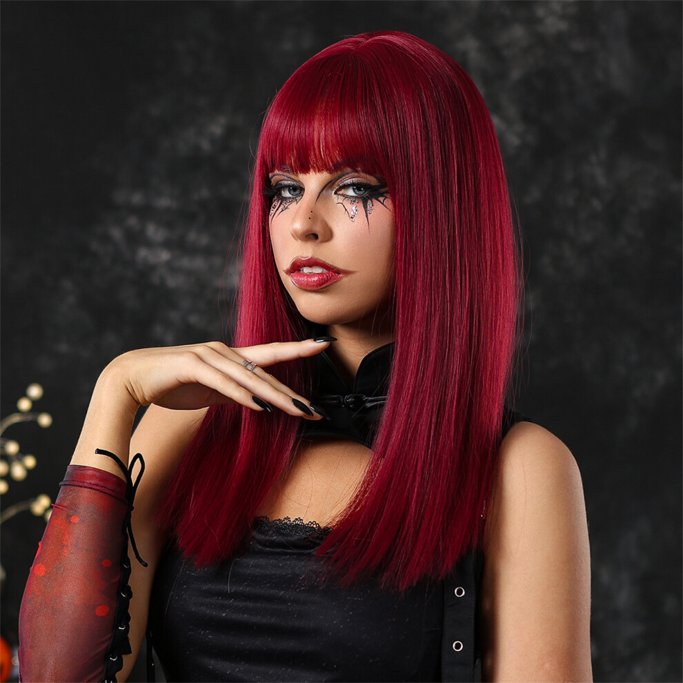 Unisex Women's Cosplay Wig Straight Realistic Natural Look Festive Party